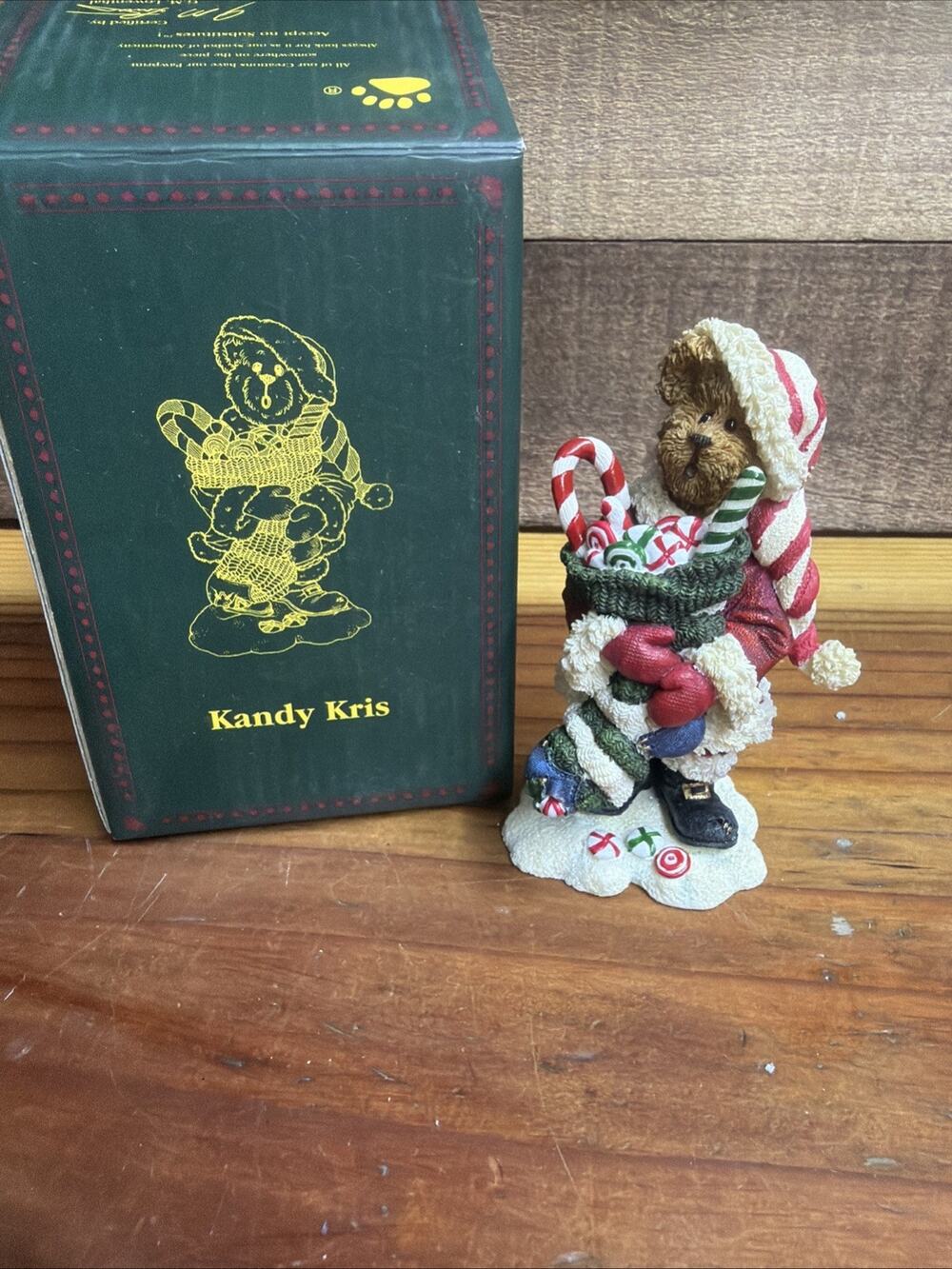 Boyds Bears & Friends: Kandy Kris ... Sweet Stuffins - 228440 - Bearstone In Box